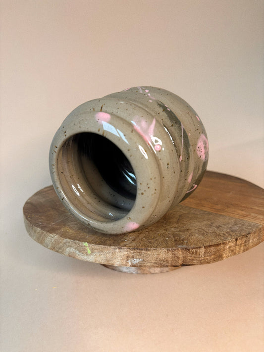 Wazon zielony nerikomi